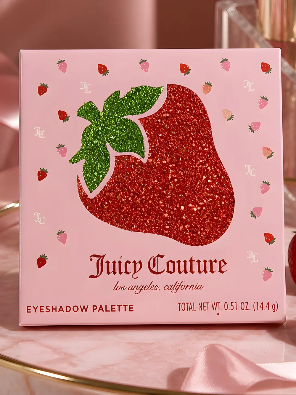 Juicy Couture Strawberry Sparkle 12 Pan Eyeshadow Palette